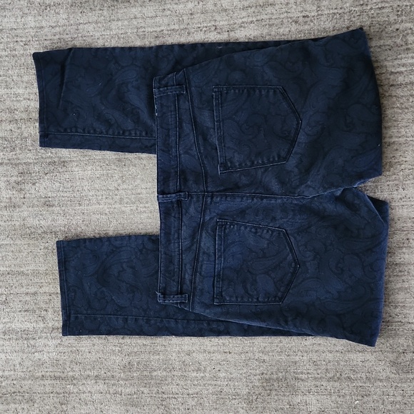 Ann Taylor Paisley Print Jeans EUC - Picture 4 of 5